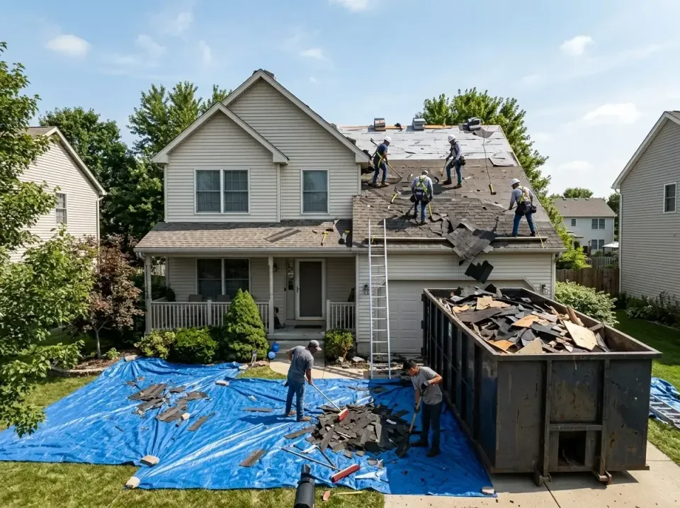 roof-replacement-debris-remova-004 — frequently asked questions, Cheapest Dumpster Rentals in North Manchester, IN